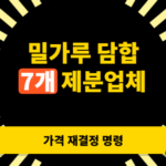 밀가루 담합에 칼 빼든 공정위, 20년 만의 가격재결정 명령이 다시 나올까